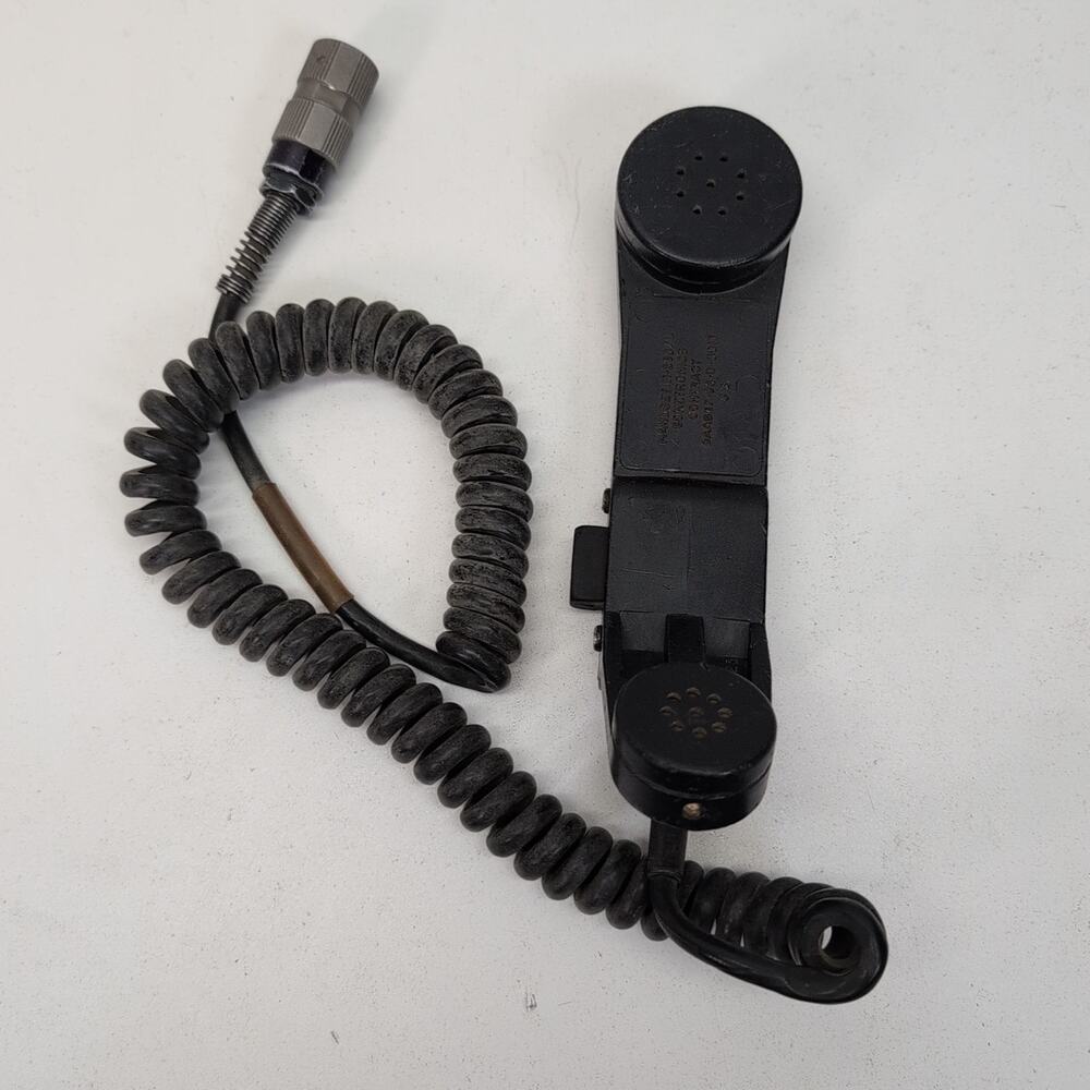 Used Hand Microphone‎ w/Volume Control, for Military Radio, PRC, H-250/VCEB